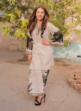 Almond Stitched 2pc